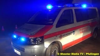 preview picture of video 'Unfall auf dem Schönbergturm bei Pfullingen - DRK & BERGWACHT PFULLINGEN ZUSAMMEN IM EINSATZ'