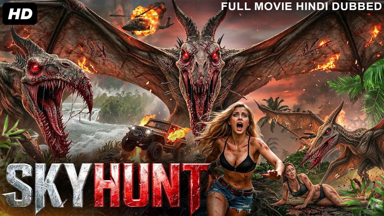 SKYHUNT - Hollywood Horror Movie In Hindi Dubbed 2026 | Cameron Daddo | Hindi Horror Action Movie