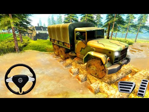 US Army Transport Truck Driving Simulator - Army Soldiers Transport Truck Driving | Android GamePlay