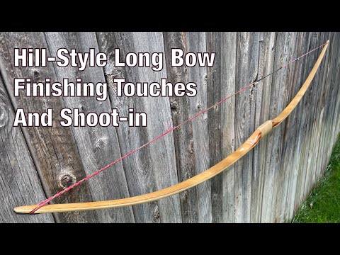 Hill Style Longbow - 8 Wrap up