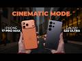 CINEMATIC Video Comparison IPhone 17 Pro Max Vs Galaxy S25 Ultra