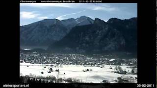 preview picture of video 'Oberammergau webcam time lapse 2010-2011'