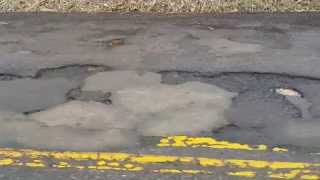 preview picture of video 'Marks Road - Pothole Nightmare in Strongsville'