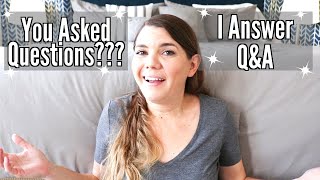 Q & A YOU ASKED AND I ANSWER ALL OF YOUR QUESTIONS // CLEANING MOM