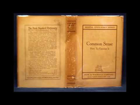 COMMON SENSE How to Exercise It by Yoritomo-Tashi — free full audiobook