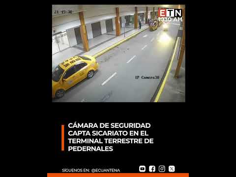 🟠 Sic4riato en el terminal terrestre de Pedernales