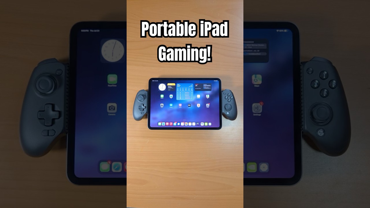iPad Pro Portable Gaming Setup