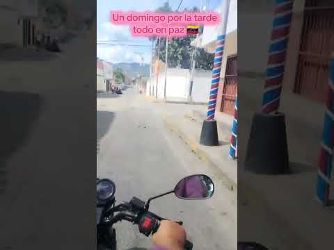 Un paseito por el municipio Nirgua estado Yaracuy hoy domingo por la tarde, reina la paz