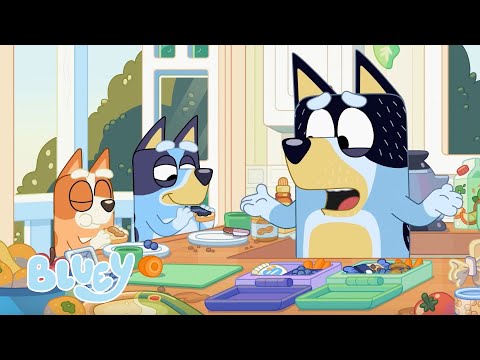 Capa de Papai Leva as Meninas para a Escola | Bluey Português Brasil Canal Oficial
