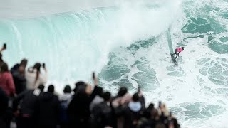 20-Meter-Wellen: "Big Waves" in Nazaré in Portugal an diesem Wochenende