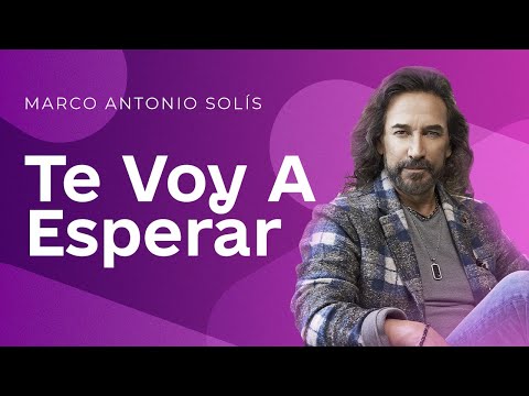 Marco Antonio Solis - Te voy a esperar | Lyric video
