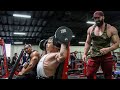 TRISTYN LEE TRAINS W/ BRADLEY MARTYN, LARRY WHEELS, AARON REED