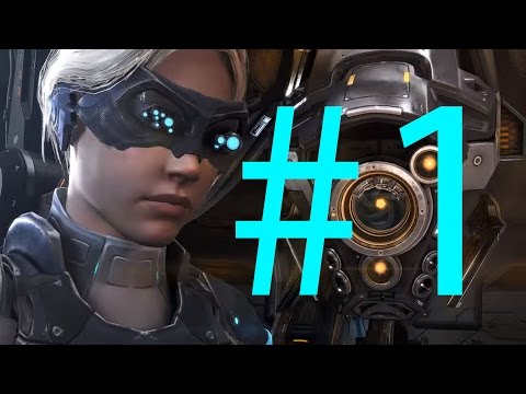 Let's Play Starcraft 2 Nova Covert Ops Part 1 (The Escape) [Brutal]