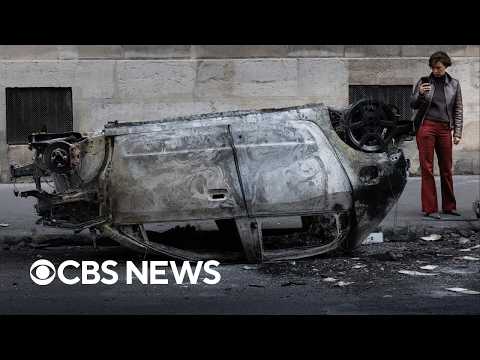 France imposes curfews amid violent protests