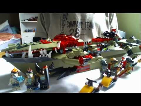 Vidéo LEGO Chima 70006 : Le Croc Navire Cragger