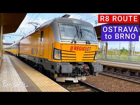 TRIP REPORT | RegioJet | R8 Ostrava to Brno | Business class