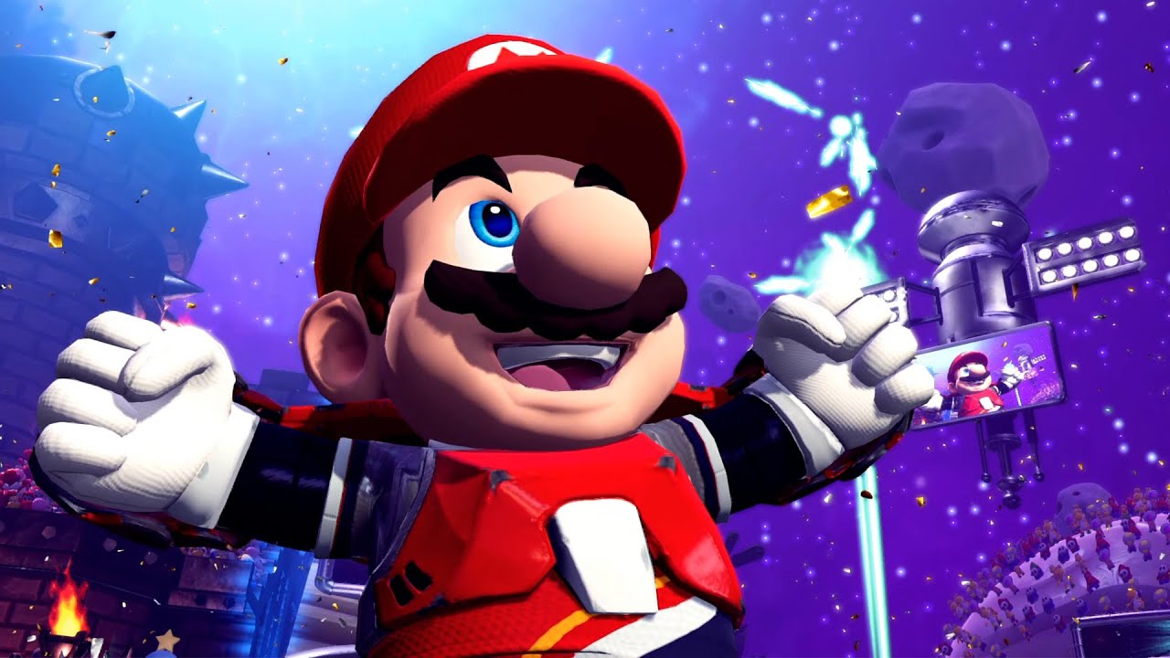 Mario Strikers Battle League Championship Cup Team Mario Complete the Mission