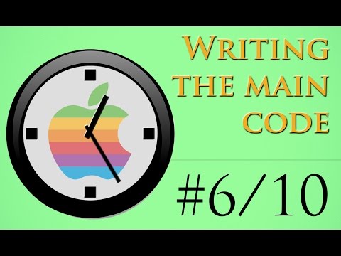6/10 - Writing the main code of the app - Creating an iOS app in 26 minutes