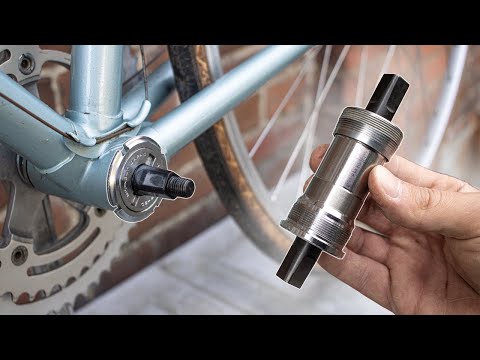 altes Tretlager mit Schraubschalen auf Patronenlager umbauen / upgraden