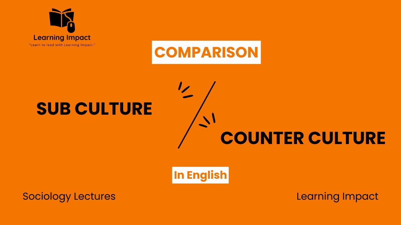 Understanding Sub Culture and Counter Culture in Sociology | Types Of Culture | Sociology in English