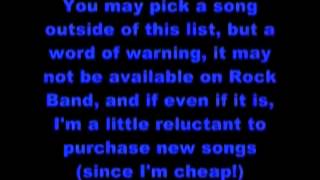 Alan Rock Band 3 Song Requests Part 3