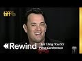 Press Conference (1996) | TIFF REWIND