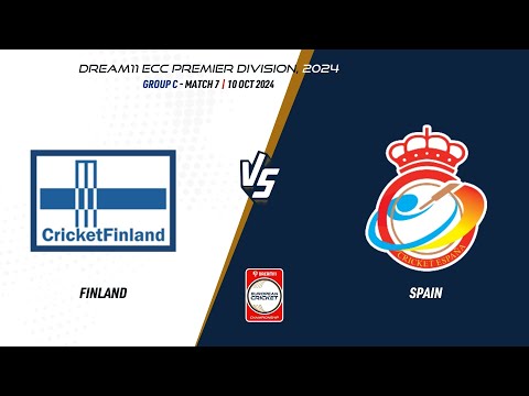 Group C, Match 7 - FIN vs ESP | Highlights | ECC24 Premier | 10 Oct 2024 | ECC24.082