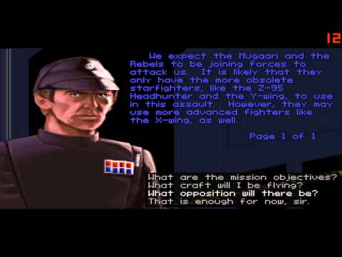 Let's play TIE-Fighter (part 1)