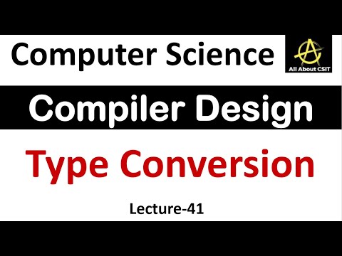 Type Conversion in Compiler Design | Compiler Design Tutorial Lec-41