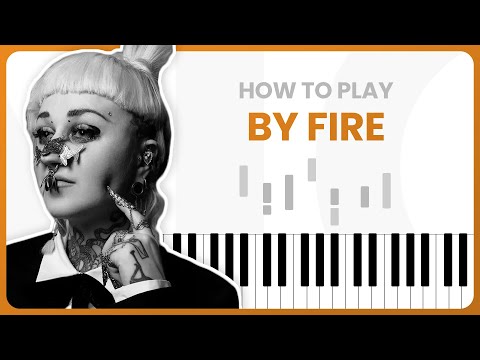 How To Play By Fire By Hiatus Kaiyote On Piano - Piano Tutorial (PART 1)