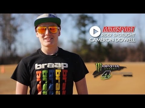 RIDER SPOTLIGHT: Cameron Dowell - Ricky Carmichael Daytona Amateur SX