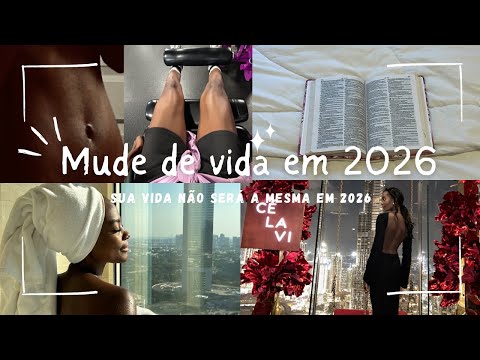 5 coisas que você PRECISA fazer para mudar de vida em 2026🥂