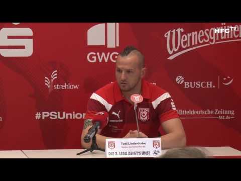 29. Spieltag: Hallescher FC - SC Fortuna Köln Pressekonferenz vor dem Spiel