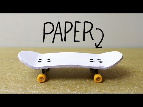 D.I.Y PAPER FINGERBOARD!