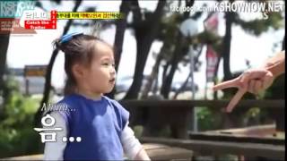Haha (Ha dong hoon) running man ~ haha loses to a cute kid