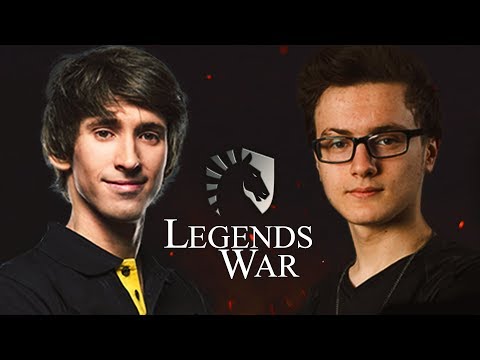 THE LEGENDS WAR - Miracle Invoker Deal With Dendi Tinker Mid Lane - EPIC GAME - Dota 2 Invoker
