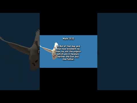 Mark 13:32 KJV #god #jesus #jesuschrist #love #faith #bibleverse #bible #shorts #trending #gospel