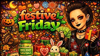 Festive Friday!! || Freebies!! || Terror at the Drive-In || Holiday Mashup || Daily Savings