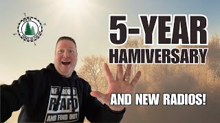 5-Year Hamiversary: New Radios and POTA 2fer with Xiegu G90 and Reliance Antennas 29.5' EFRW Antenna