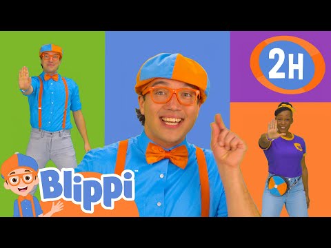 The NEW Blippi WIGGLE Song + More |  Blippi and Meekah Best Friend Adventures