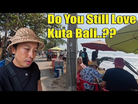Strolling Around At Kuta Bali After The Storm..!! I Found My Best Burger At The End..!!