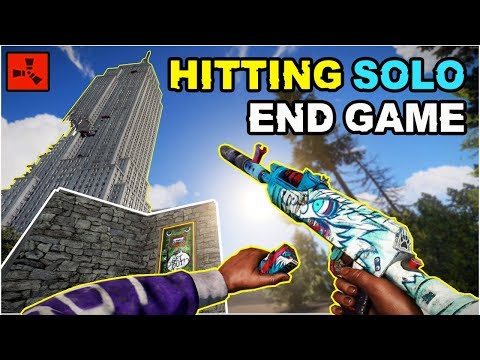 RAIDING EVERYONE To Hit That SOLO END GAME, FAST! - Rust Solo Survival Ep2