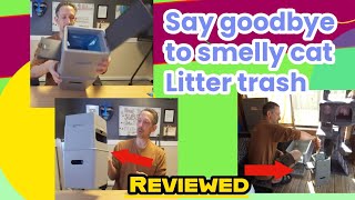 Neakasa PooGuard Review – Odor-Free Litter &amp; Waste Disposal bin unboxing and review @Neakasa.tech