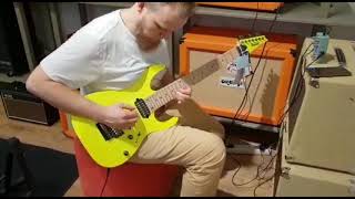 Video thumbnail for Ibanez RG752M DY PRESTIGE / 7 string / Clean sound / Digitech Polara Reverb / Test by Гитароворот