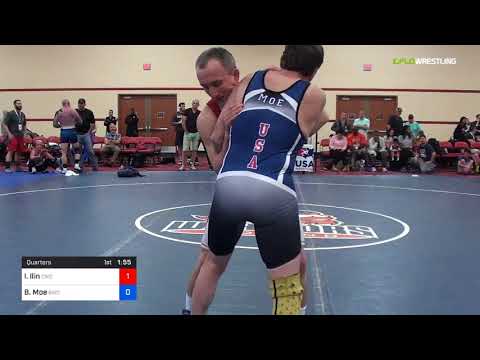 2018 Marine Corps US Open/Masters D Greco Roman 78 Quarters - Igor Llin (CWC) Vs. Bruce Moe (BWC).