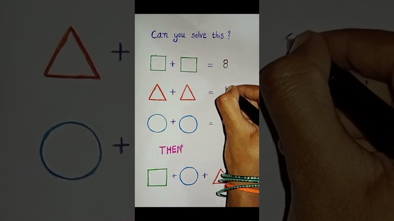 Can you solve this ??? brain test || puzzle || comment the answer in comments box plz