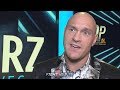 TYSON FURY ON POTENTIAL MATCHUPS WITH JOSHUA AND WILDER “IT’S A ONE HORSE RACE & IT’S ALL ABOUT ME”