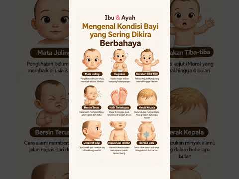 Jangan Panik Dulu! 9 Kondisi Bayi Ini Sering Dikira Berbahaya Padahal Sangat Normal #ibudanayah