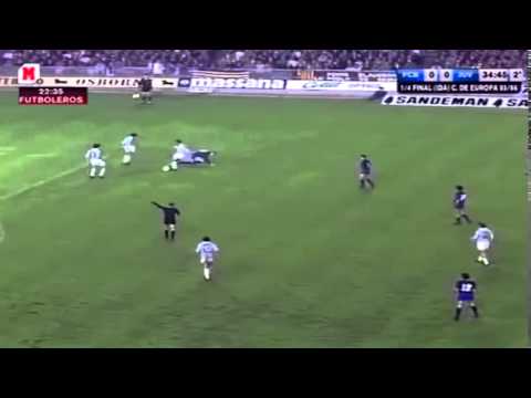 Barcelona 1 Juventus 0 European Cup 1985 - 1986 Gol de Julio Alberto 5 - 3 - 1986