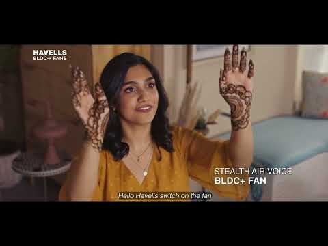 Stealth Voice BLDC+ Fans | Look Up To Havells